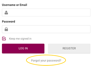 Forgot password image